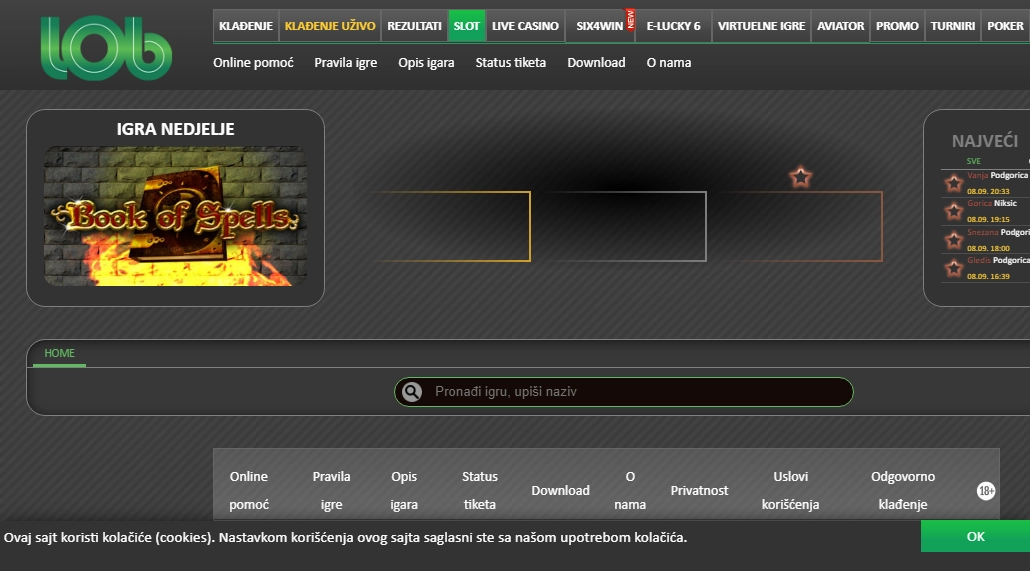 LOB bet Casino